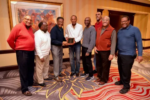 The CYD Board of Directors at Ron Cotton’s send-off, January 2016